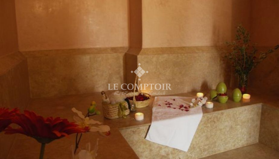 Le Comptoir Immobilier Agence Immobiliere Marrakech Magnifique Demeure Contemporaine Bab Atlas Marrakech Villa LOANAELLE Hammam