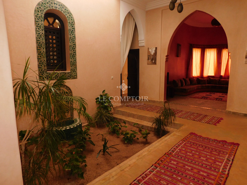 Le Comptoir Immobilier Agence Immobiliere Marrakech Achat Villa Babatlas Patio