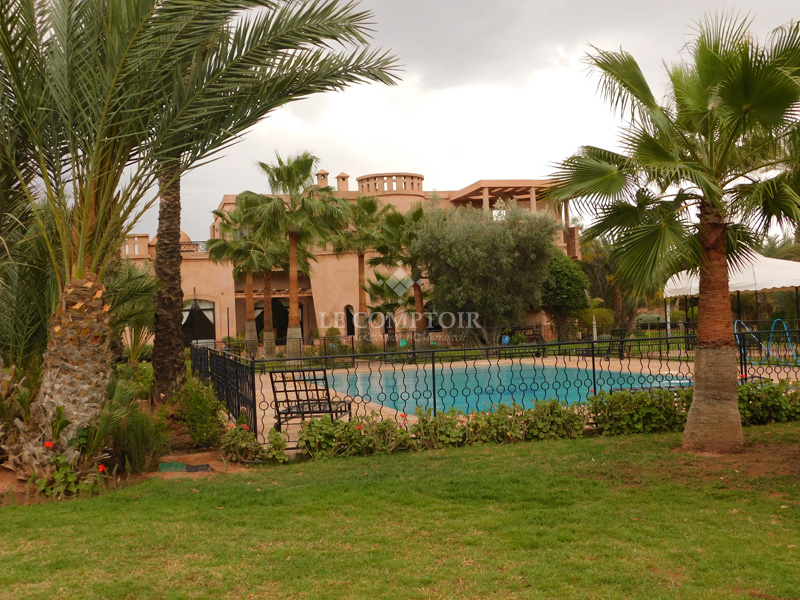 Le Comptoir Immobilier Agence Immobiliere Marrakech Achat Villa Babatlas Piscine 2