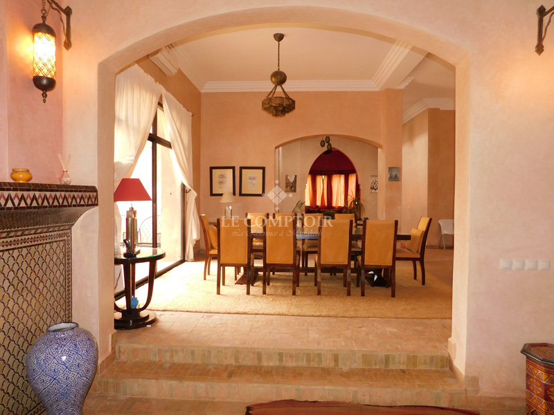 Le Comptoir Immobilier Agence Immobiliere Marrakech Achat Villa Babatlas Salon 2 1