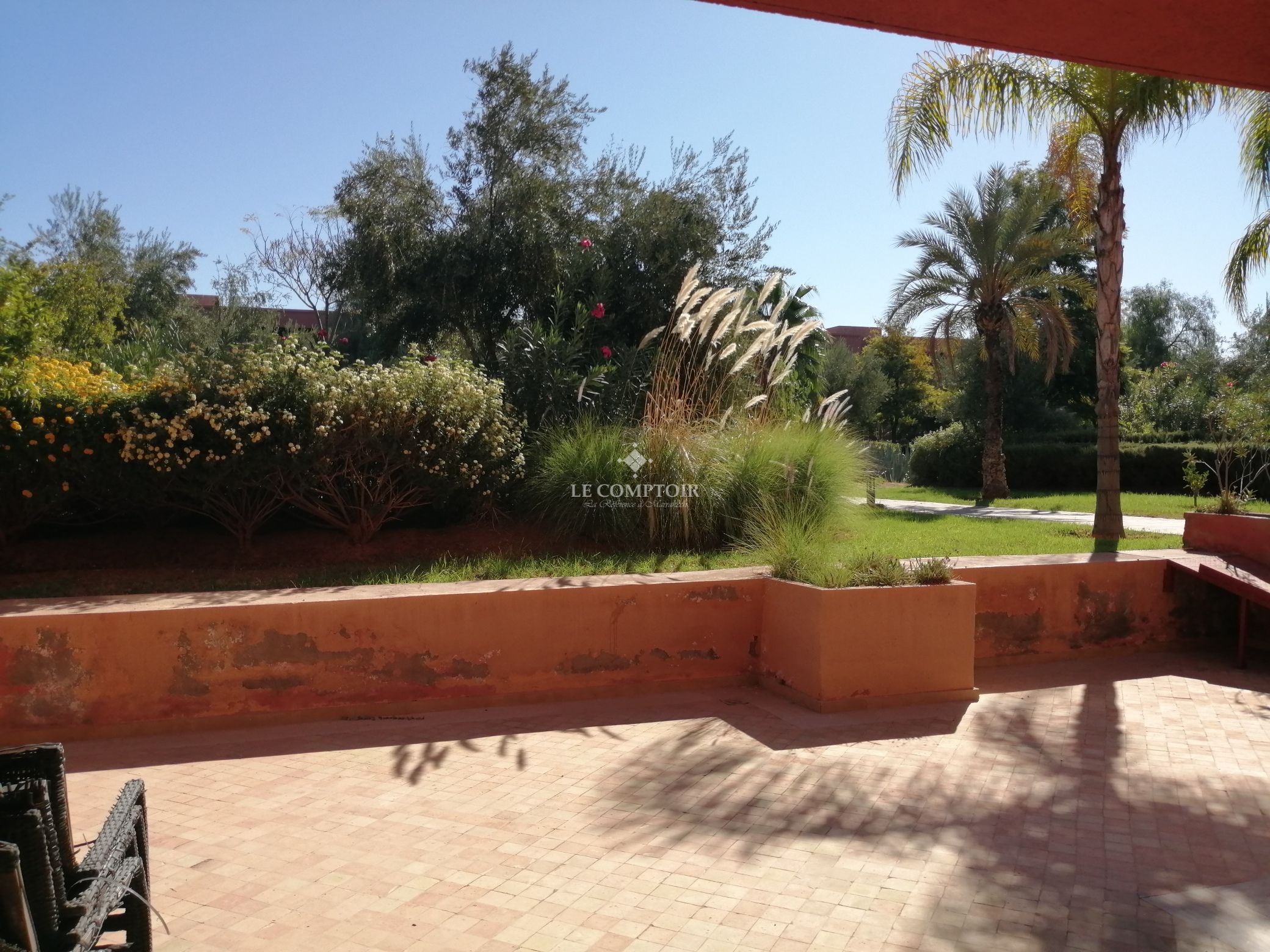 Le Comptoir Immobilier Agence Immobiliere Marrakech Appartement Amelkis Jardin Piscine Terrasse 10