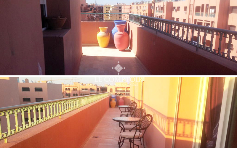 Le Comptoir Immobilier Agence Immobiliere Marrakech Appartement Gueliz Meuble Trois Chambres 4