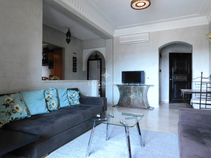 Le Comptoir Immobilier Agence Immobiliere Marrakech Appartement Meuble Residence Standing Gueliz Marrakech 3