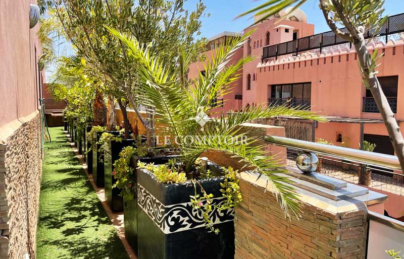 Le Comptoir Immobilier Agence Immobiliere Marrakech Appartement Standing Luxe Prestige Marrakech Vue Hivernage Moderne 20