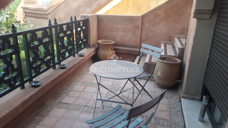 Le Comptoir Immobilier Agence Immobiliere Marrakech Appartement Terrasse Piscine Collective Meuble Vente Location Piscine 8 1