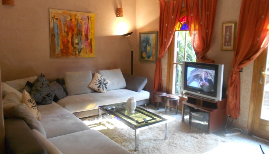 Le Comptoir Immobilier Agence Immobiliere Marrakech Location Palmeraie Duplex Palmeraie Jardin 4