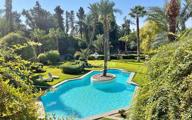 Vente Villa Marrakech Le Comptoir Immobilier Agence Immobiliere Marrakech Palmeraie Villa Triangle Dor Individuelle Marrakech Luxe 10