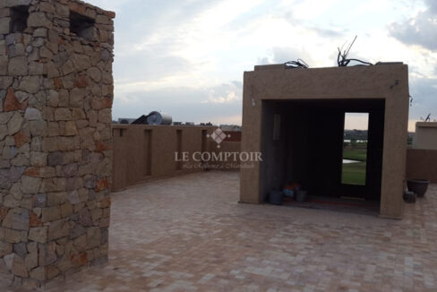 Le Comptoir Immobilier Agence Immobiliere Marrakech Vente Projet Neuf Semi Finie Villa Piscine Privative Sur Golf 4