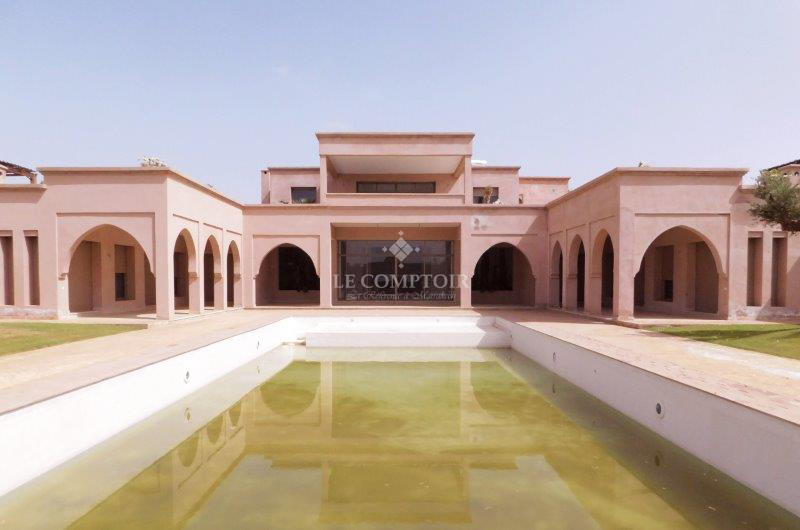 Le Comptoir Immobilier Agence Immobiliere Marrakech Vente Propriete Luxe Marrakech Isolee Standing Piscine Magnifique Projet Neuf Palais 1
