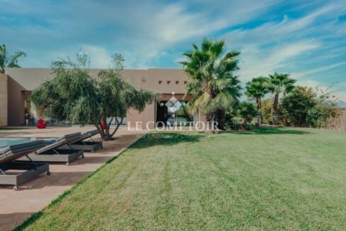 Le Comptoir Immobilier Agence Immobiliere Marrakech Vente Villa Jardin Piscine Route Fes Marrakech 9