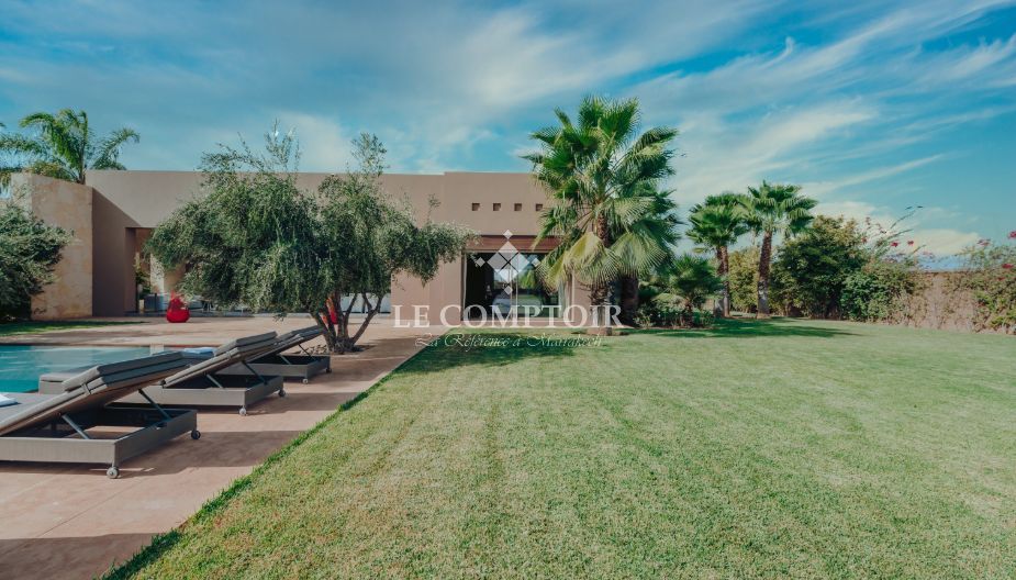 Le Comptoir Immobilier Agence Immobiliere Marrakech Vente Villa Jardin Piscine Route Fes Marrakech 9