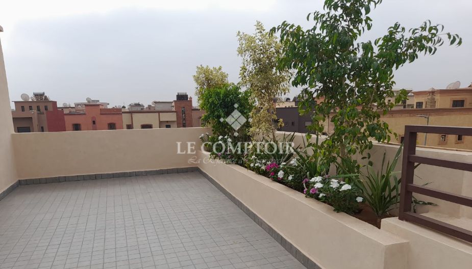 Le Comptoir Immobilier Agence Immobiliere Marrakech Vente Villa Marraekch Targa Piscine Jardin Vide 9