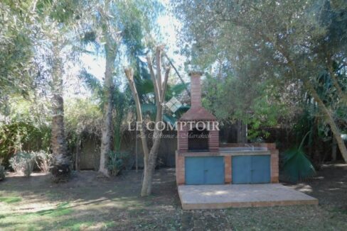 Le Comptoir Immobilier Agence Immobiliere Marrakech Vente Villa Palmeraie Jardin Piscine Circuit 15