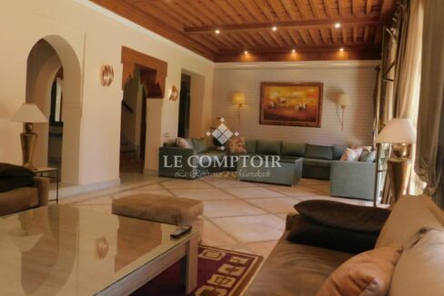Le Comptoir Immobilier Agence Immobiliere Marrakech Vente Villa Palmeraie Jardin Piscine Circuit 6