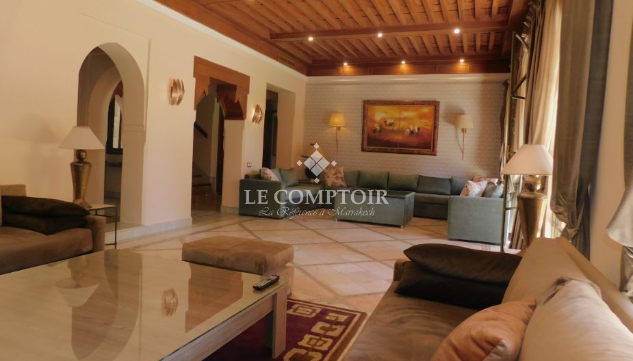 Le Comptoir Immobilier Agence Immobiliere Marrakech Vente Villa Palmeraie Jardin Piscine Circuit 6