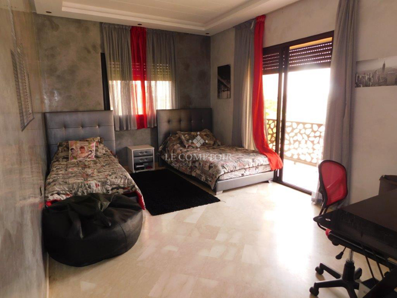 Le Comptoir Immobilier Agence Immobiliere Marrakech Vente Villa Residence Piscine Privative Marrakech Moderne 31