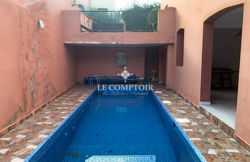 Vente Villa Marrakech Le Comptoir Immobilier Agence Immobiliere Marrakech Villa Individuelle Marrakech Gueliz Piscine Privee Semlalia 21