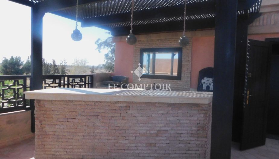 Le Comptoir Immobilier Agence Immobiliere Marrakech Villa Location Golf Piscine Jardin 14
