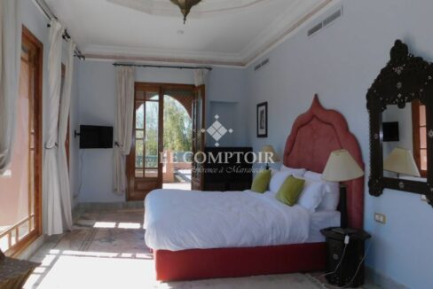 Le Comptoir Immobilier Agence Immobiliere Marrakech Villa Palmeraie Location Piscine Jardin Securisee 6