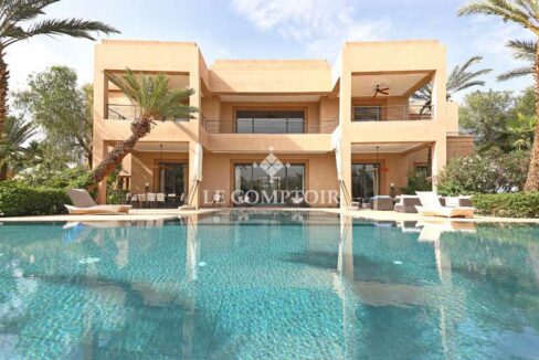 Vente Villa Marrakech Le Comptoir Immobilier Agence Immobiliere Marrakech Villa Prestige Luxe Marrakech Moderne Privee Jardin 1