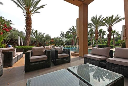 Vente Villa Marrakech Le Comptoir Immobilier Agence Immobiliere Marrakech Villa Prestige Luxe Marrakech Moderne Privee Jardin 4