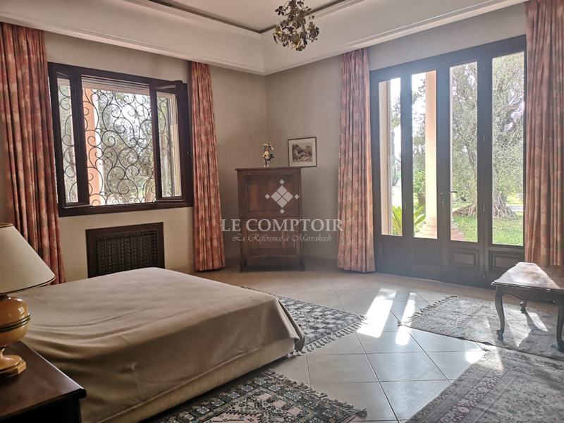 Le Comptoir Immobilier Agence Immobiliere Marrakech Villa Prestige Luxe Palmeraie Piscine Palmiers 5