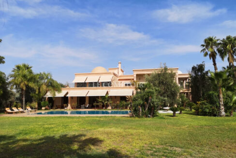 Le Comptoir Immobilier Agence Immobiliere Marrakech Villa Prestige Luxe Palmeraie Piscine Palmiers 9