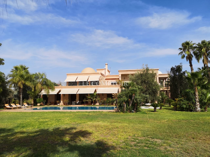 Le Comptoir Immobilier Agence Immobiliere Marrakech Villa Prestige Luxe Palmeraie Piscine Palmiers 9