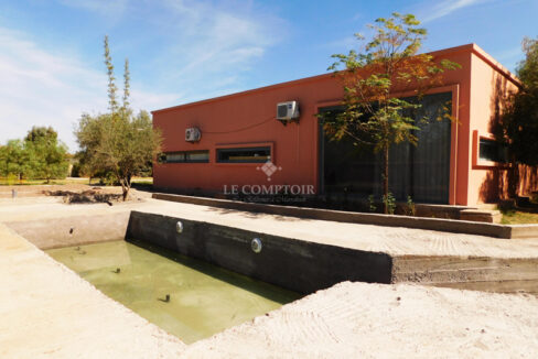Le Comptoir Immobilier Agence Immobiliere Marrakech Villa Privative Campagne Marrakech Vna Meublee Equipee Route Ourika Canal 12
