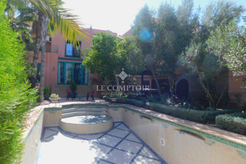 Vente Villa Marrakech Le Comptoir Immobilier Agence Immobiliere Marrakech Villa Route Casablanca Vente Architecte Piscine 1