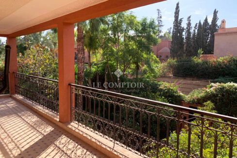 Vente Villa Marrakech Le Comptoir Immobilier Agence Immobiliere Marrakech Villa Semlalia Marrakech Calme Residentielle Piscine Privee 22