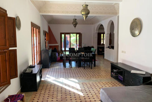 Vente Villa Marrakech Le Comptoir Immobilier Agence Immobiliere Marrakech Villa Semlalia Marrakech Calme Residentielle Piscine Privee 48