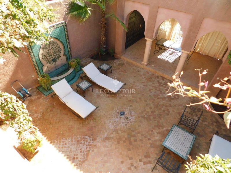 Le Comptoir Immobilier Agence Immobiliere Marrakech Villa Style Riad Meublee Equipee Moderne Residence Luxe Palmeraie Dar Lamia 1