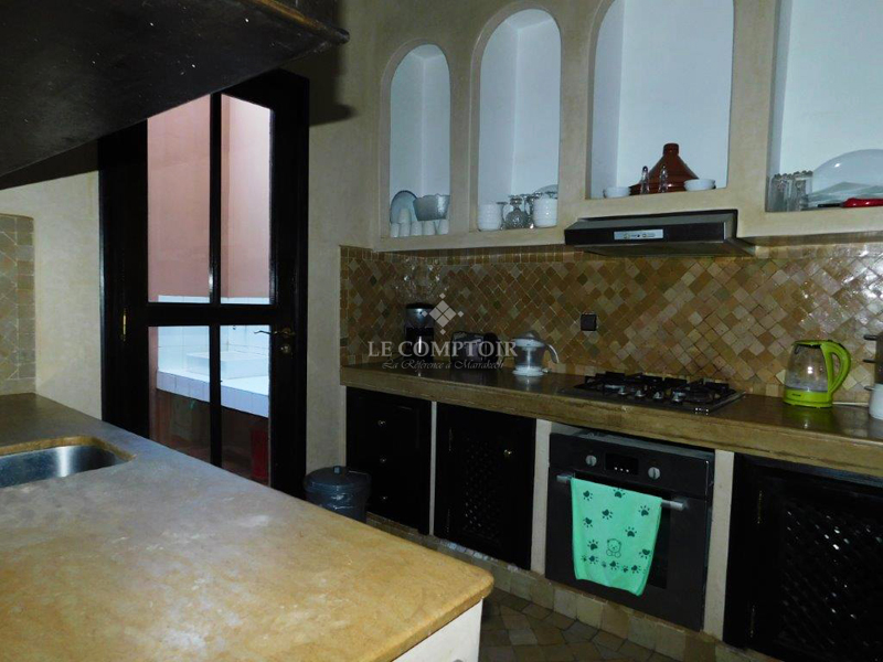 Le Comptoir Immobilier Agence Immobiliere Marrakech Villa Style Riad Meublee Equipee Moderne Residence Luxe Palmeraie Dar Lamia 5