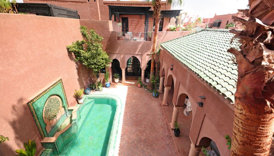 LOCATION BELLE VILLA STYLE RIAD-PALMERAIE-MARRAKECH
