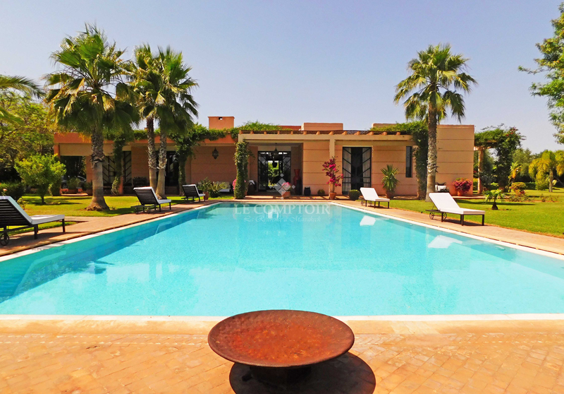 TRÈS BELLE VILLA À VENDRE – MARRAKECH