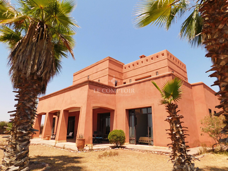 VILLA INDIVIDUELLE À LA VENTE – SIDI ABDELLAH GHIAT – MARRAKECH-