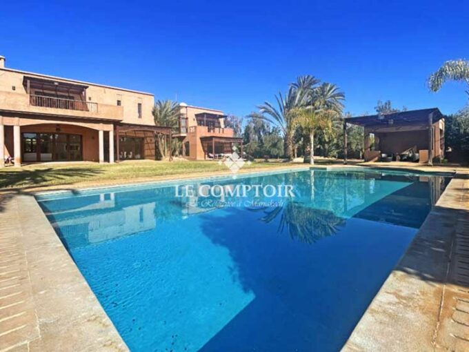 Le Comptoir Immobilier Agence Immobiliere Marrakech Villa Palmeraie Pgp Golf Marrakech Individuelle Piscine Privee 26