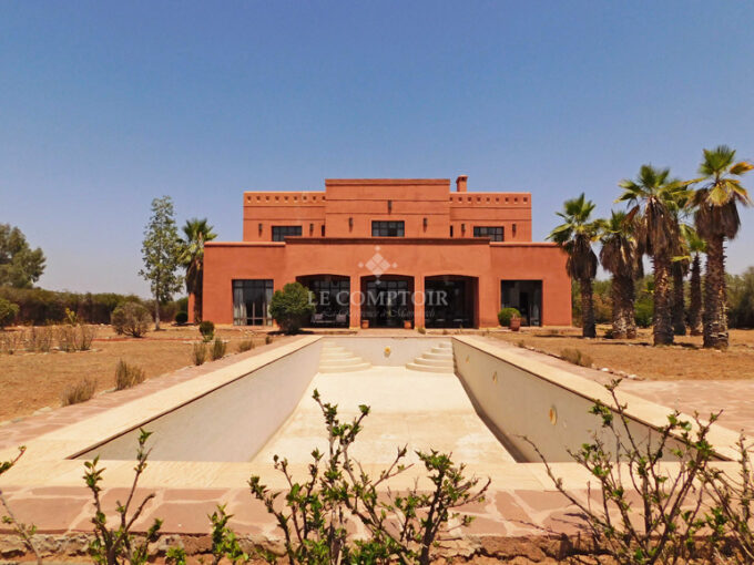 Le Comptoir Immobilier Agence Immobiliere Marrakech Vente Propriete Luxe Marrakech Isolee Standing Piscine Magnifique Campagne 33