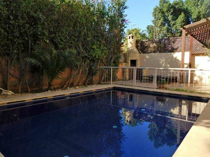 Le Comptoir Immobilier Agence Immobiliere Marrakech Location Villa Targa Jardin Piscine Marrakech 1