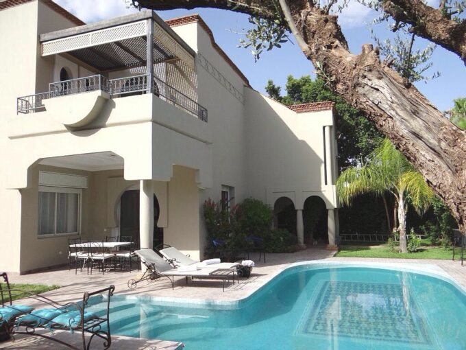 Le Comptoir Immobilier Agence Immobiliere Marrakech Villa Marrakech Route Ouarzazate Piscine Jardin 4