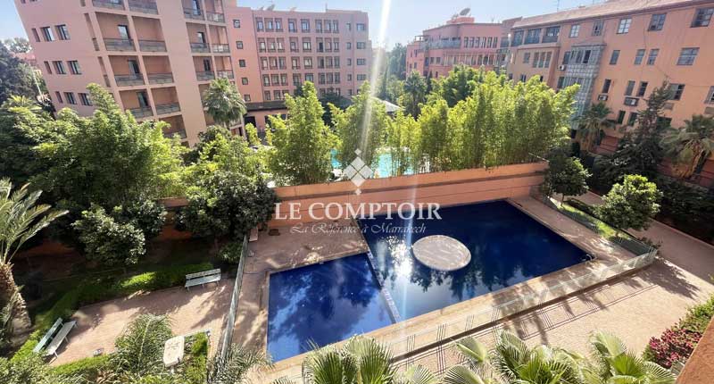 Le Comptoir Immobilier Agence Immobiliere Marrakech Appartement Hivernage Marrakech Trois Chambres Maroc Piscine 15