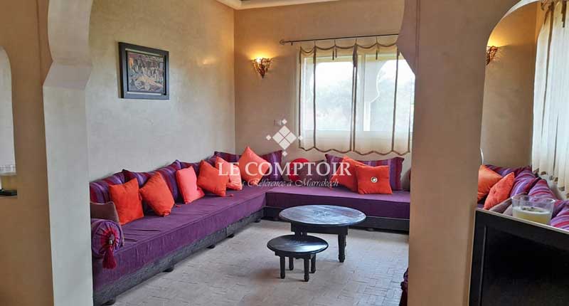 Le Comptoir Immobilier Agence Immobiliere Marrakech Location Appartement Palmeraie Terrasse Piscine 4