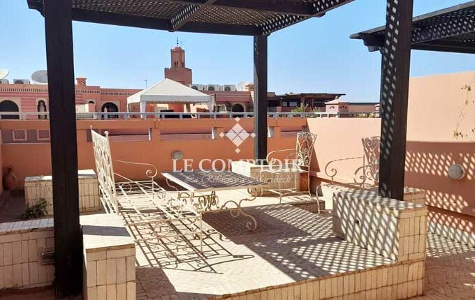 Le Comptoir Immobilier Agence Immobiliere Marrakech Vente Appartement Gueliz Marrakech Terrasse Roof Top 1