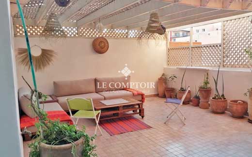 Le Comptoir Immobilier Agence Immobiliere Marrakech Location Appartement Terrasse Gueliz Marrakech 1