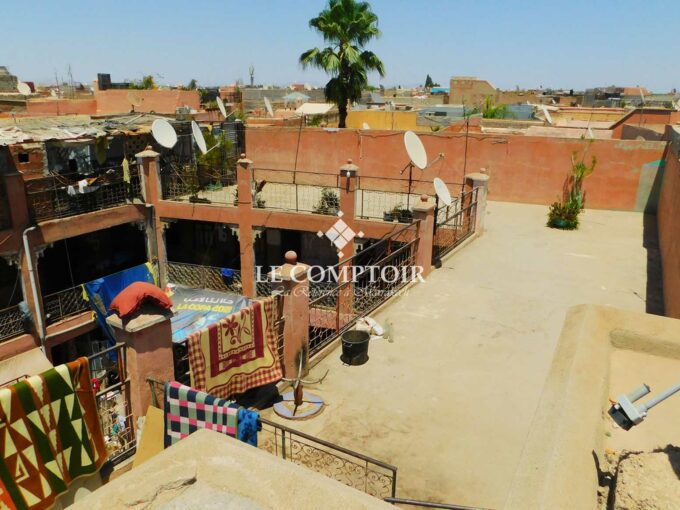 Le Comptoir Immobilier Agence Immobiliere Marrakech Riad A Renover Ben Saleh Marrakech Terrasse Patio Vente 10 1