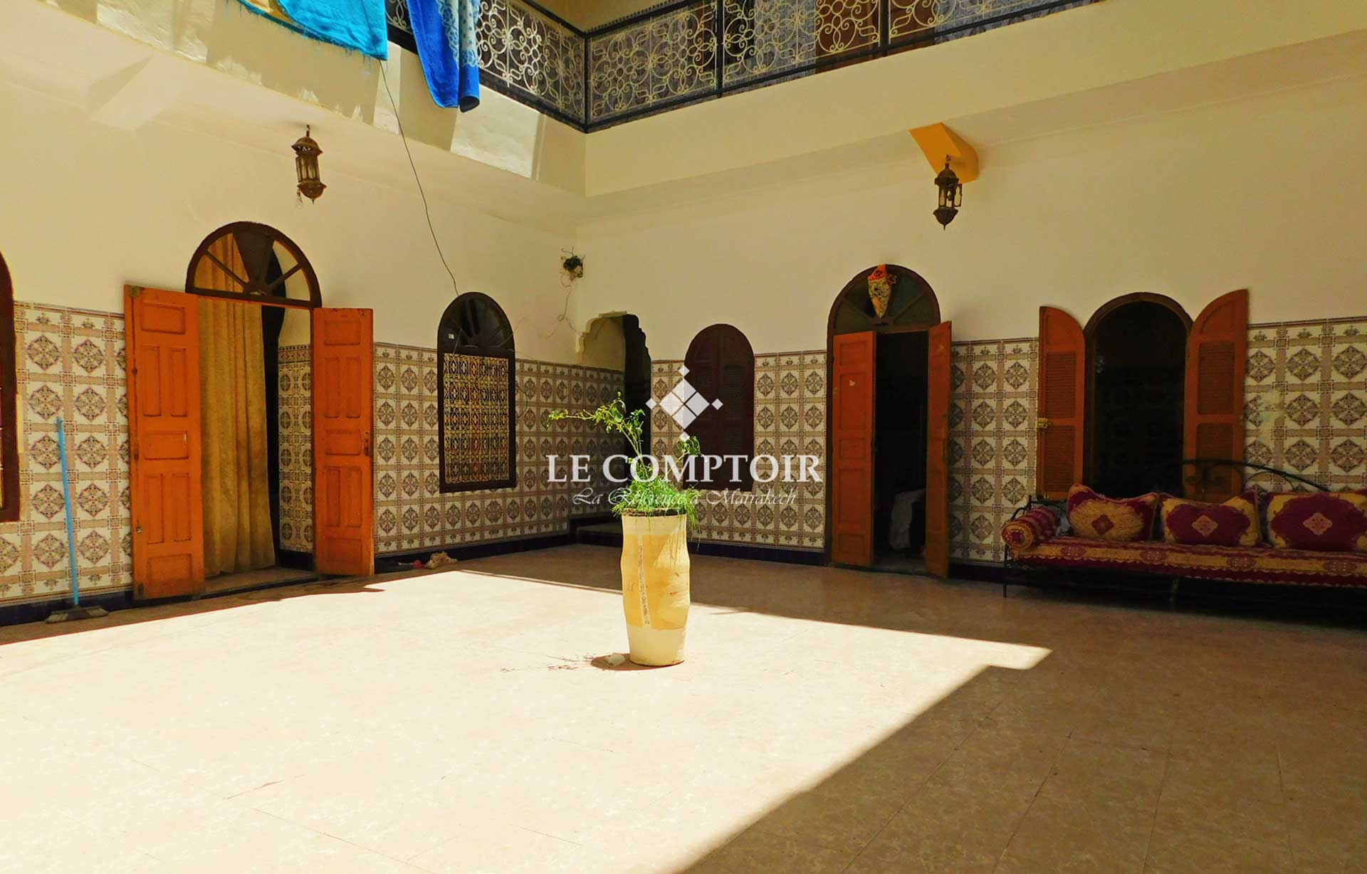 Le Comptoir Immobilier Agence Immobiliere Marrakech Riad A Renover Ben Saleh Marrakech Terrasse Patio Vente 2