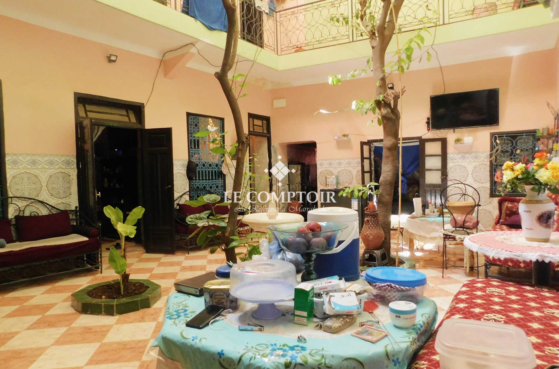 Le Comptoir Immobilier Agence Immobiliere Marrakech Vente Riad A Renover Derb Dabachi Medina Marrakech 2