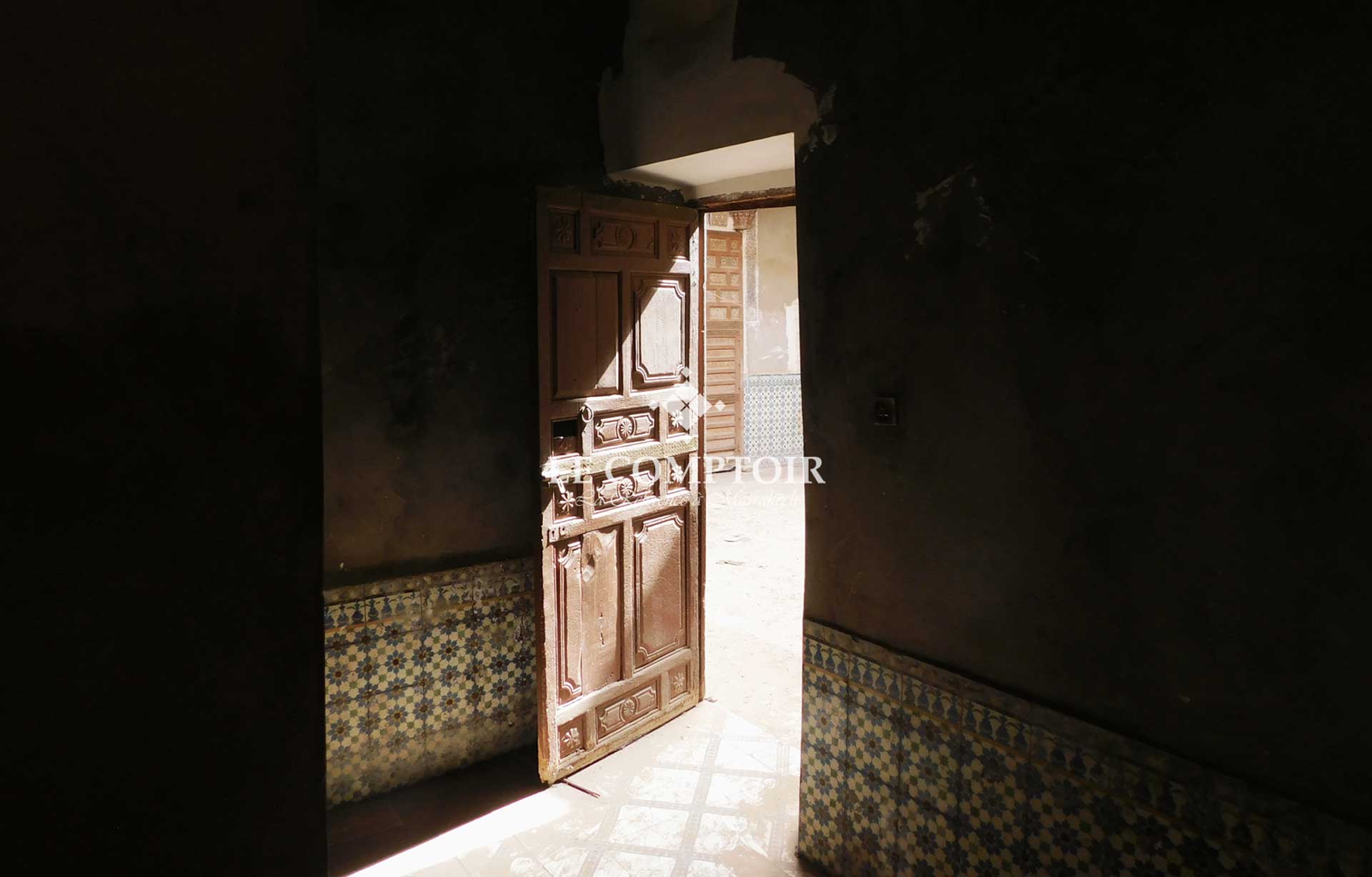 Le Comptoir Immobilier Agence Immobiliere Marrakech Vente Riad A Renover Medina Marrakech 2