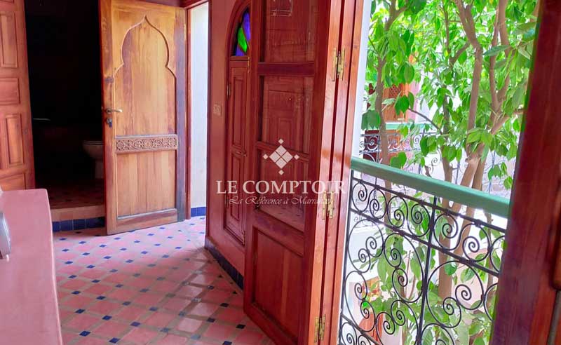 Le Comptoir Immobilier Agence Immobiliere Marrakech Vente Riad Renove Marrakech Medina Patio 9